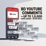BD Youtube Comment Random | Max 1K | Speed 100/Day | 30 Days Refill-402